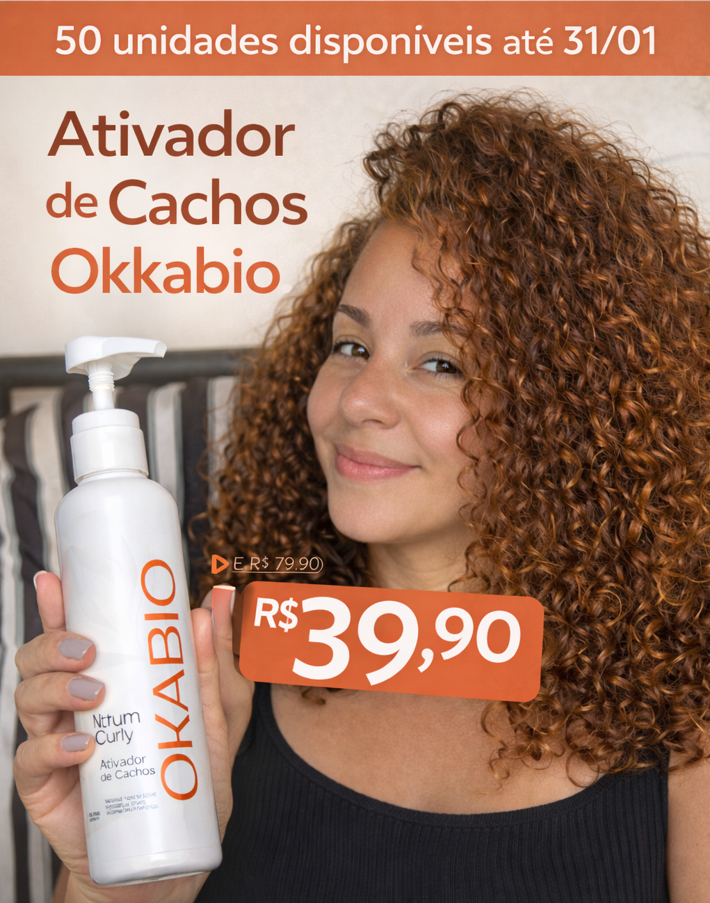 Creme Ativador e Finalizador de cachos