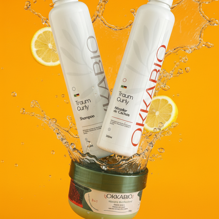 Kit Boas-Vindas Okkabio: Ritual Completo de Definição e Nutrição (Vegano)