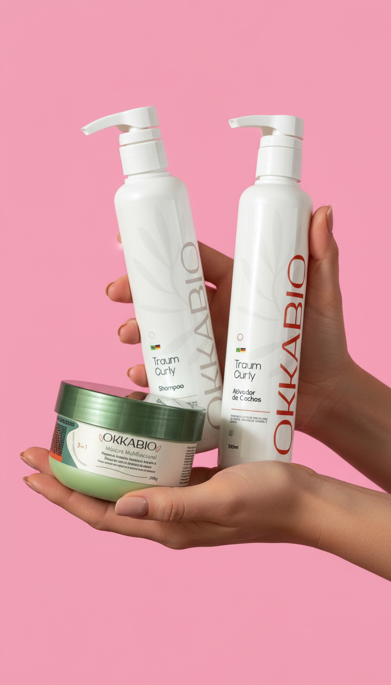 Kit Boas-Vindas Okkabio: Ritual Completo de Definição e Nutrição (Vegano)