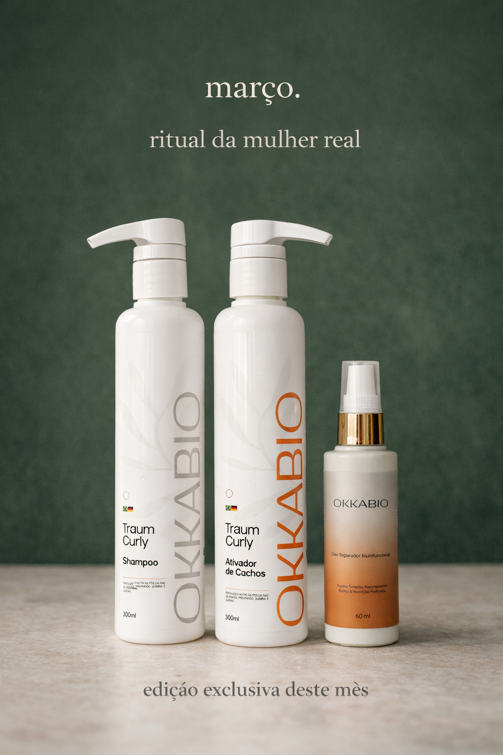 Rotina 3 passos - Ritual para mulher Real