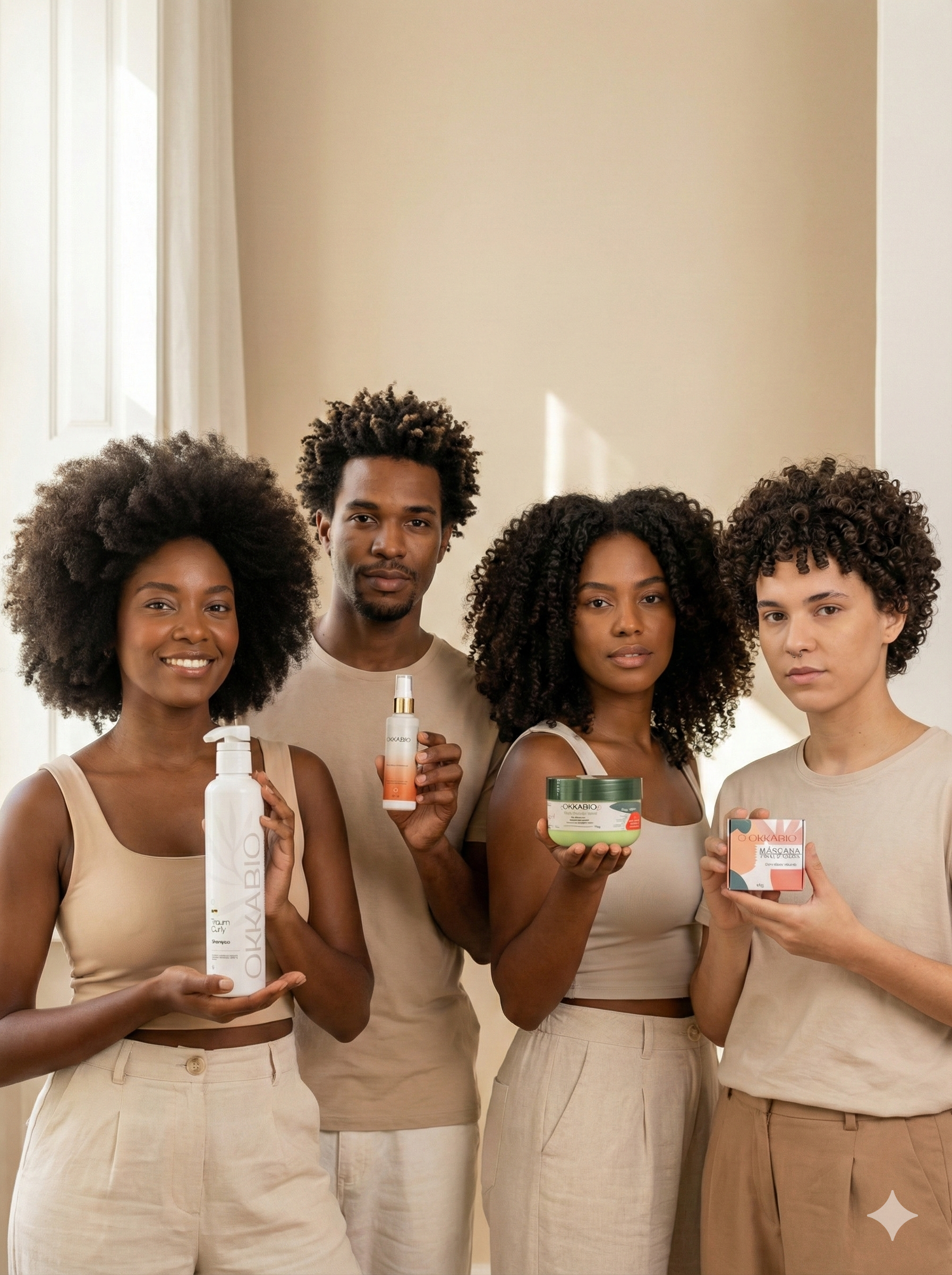 Kit Boas-Vindas Crespas