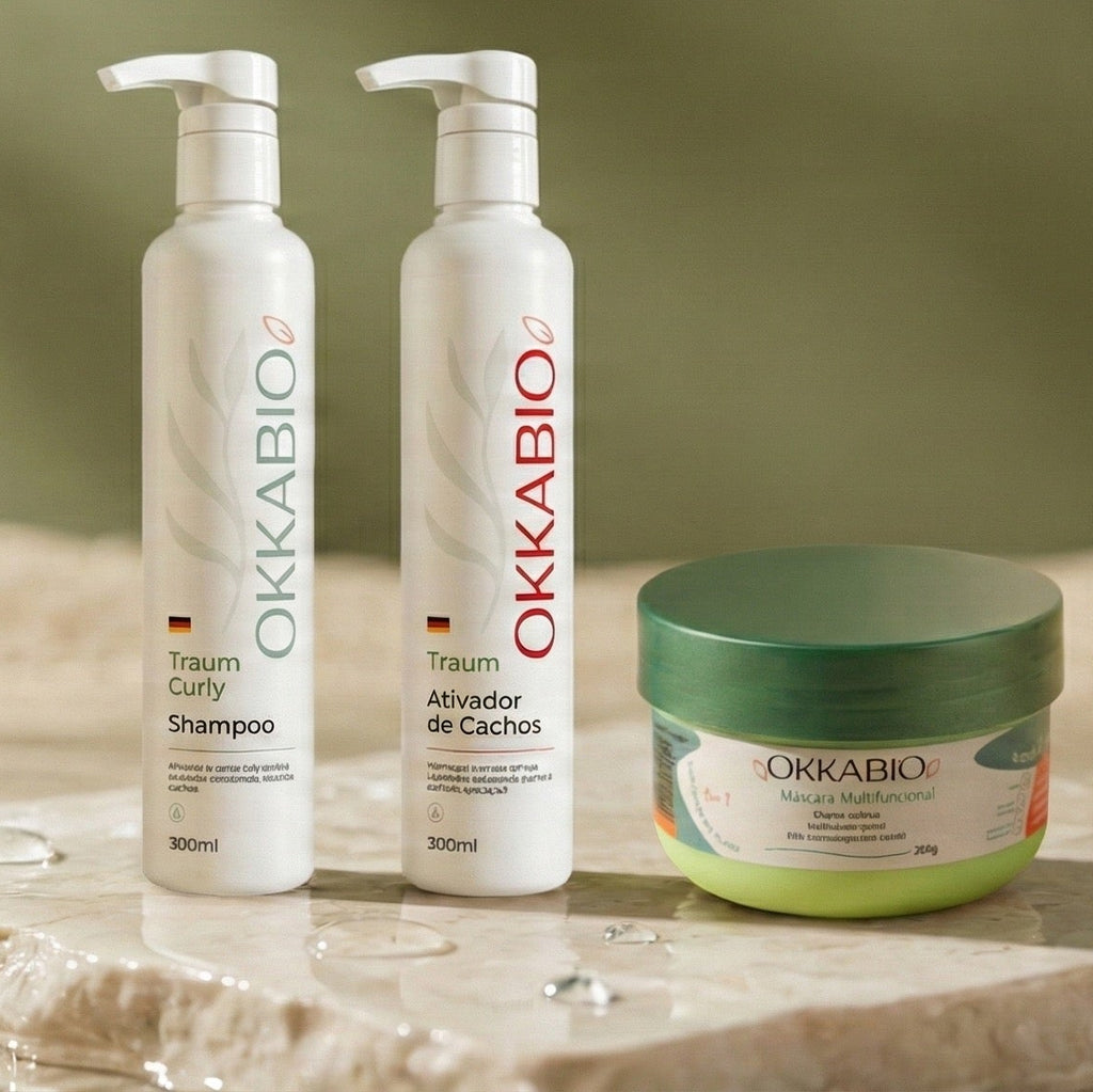 Kit Boas-Vindas Okkabio: Ritual Completo de Definição e Nutrição (Vegano)